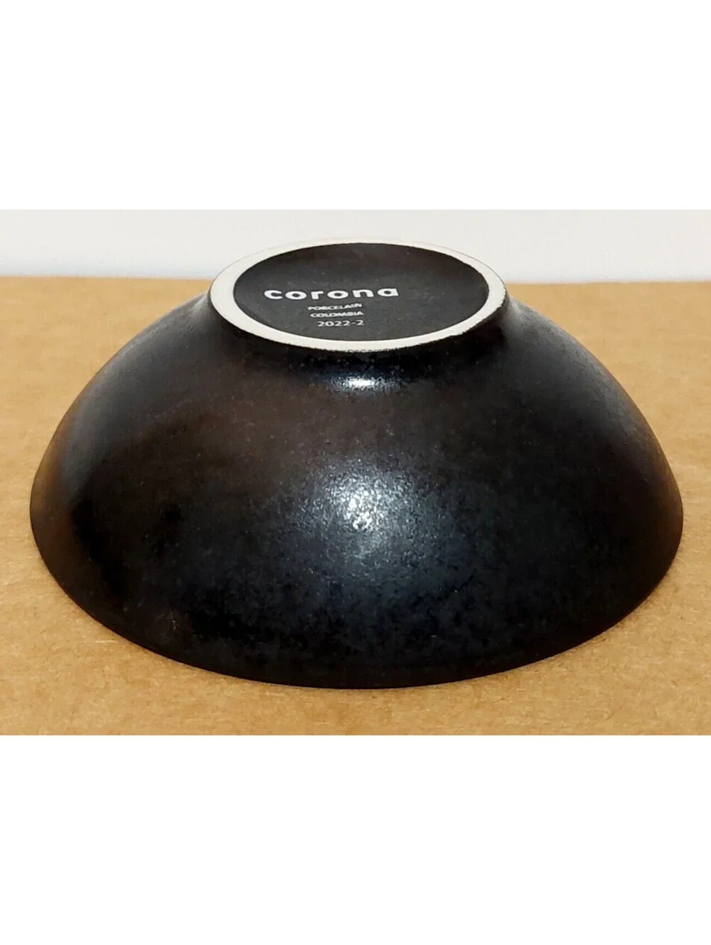 Corona BLACK Porcelain Finger Bowl 4